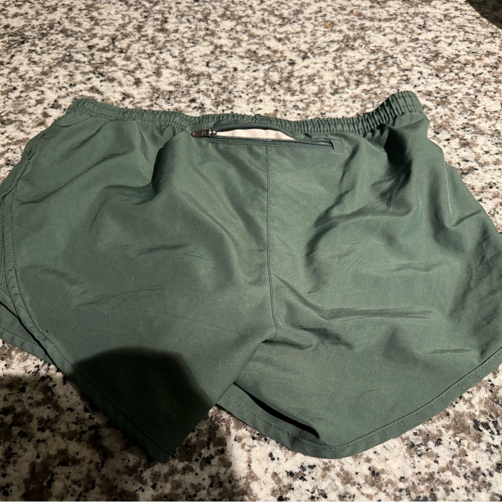Nike Green Running Shorts - Picture 2 of 5